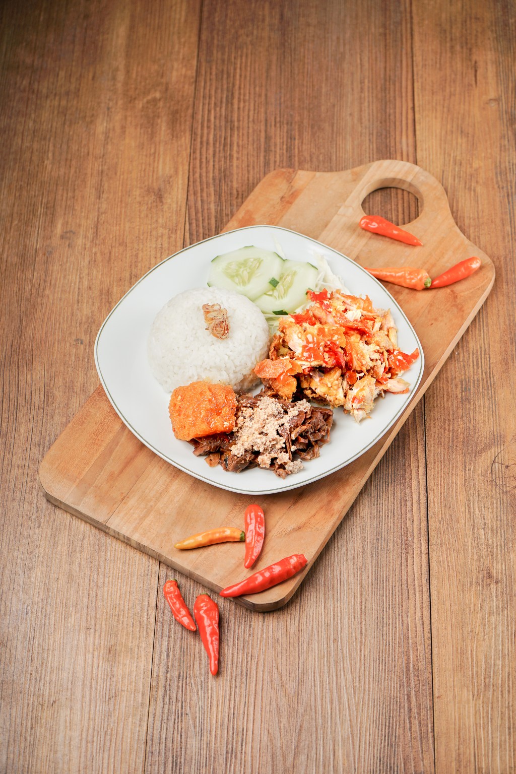 Nasi Ayam Geprek&nbsp;Gudeg