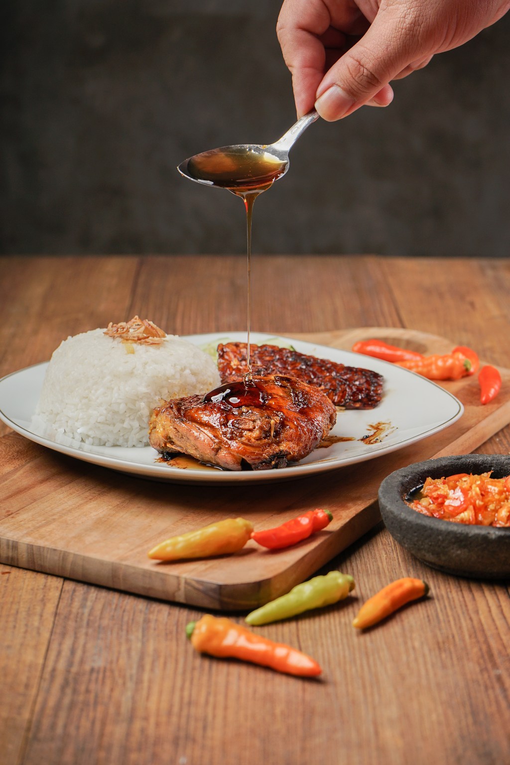 Nasi Ayam Bakar&nbsp;Madu